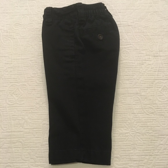 9-12m (4/$20) Black Cotton Casual Pants by 1989 Place - Picture 1 of 6